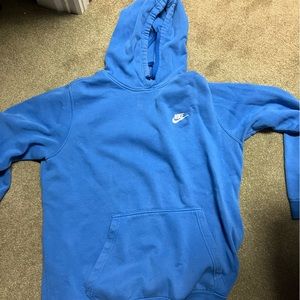 Blue Nike sweatshirt